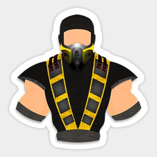 Get over here ninja Sticker